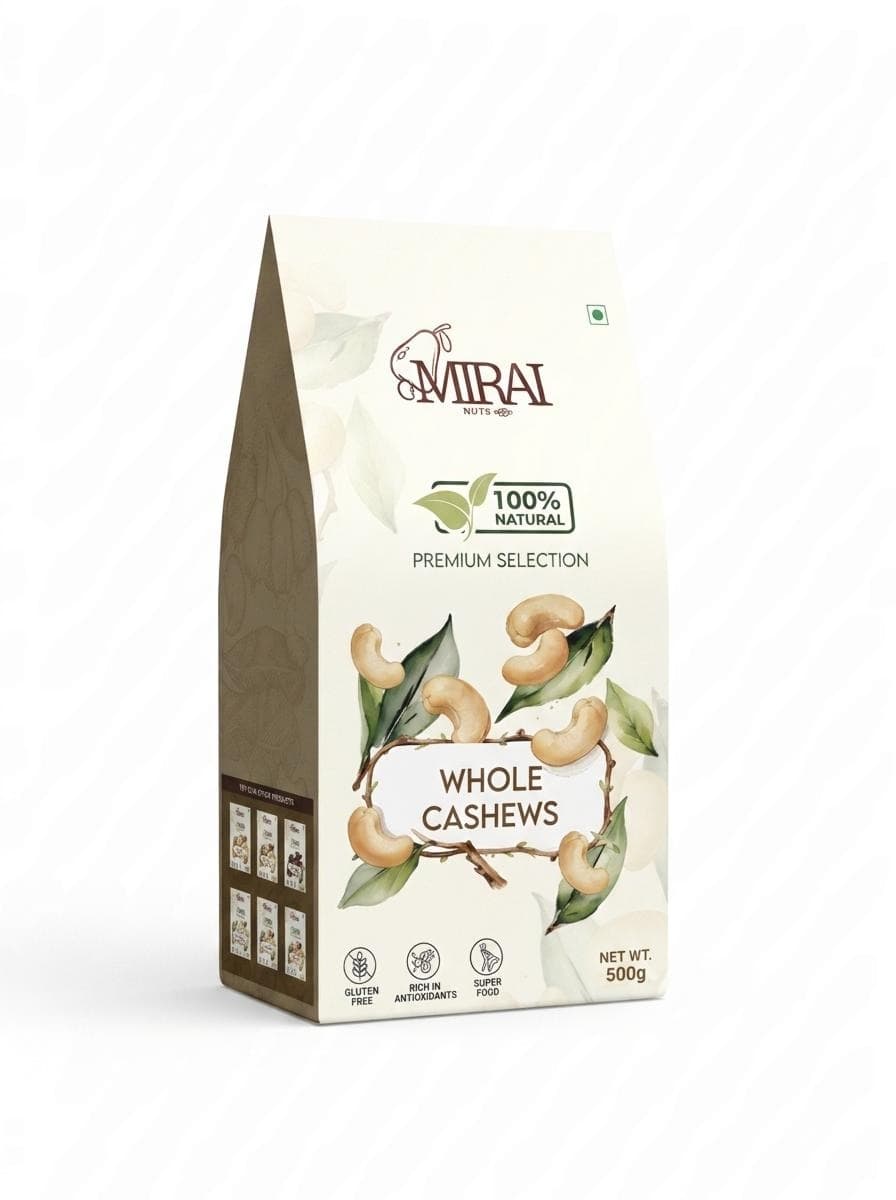 Medium Whole Cashews 500g